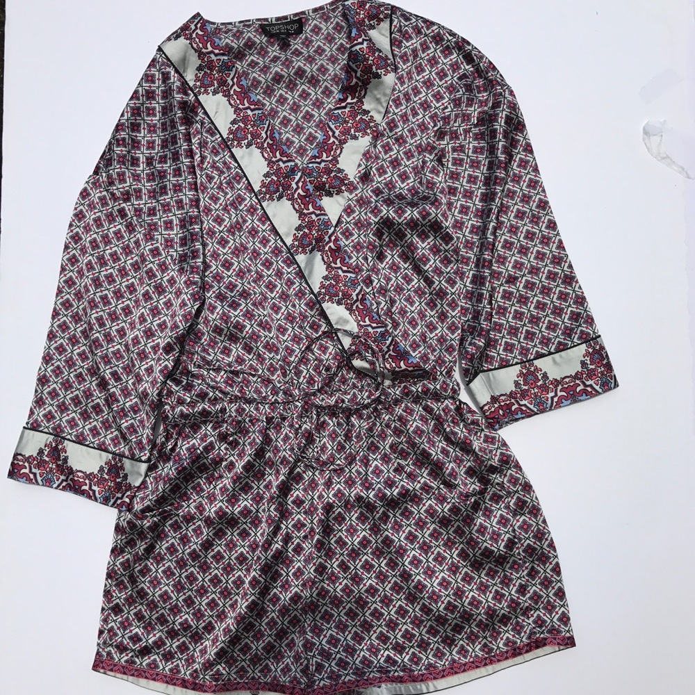 Topshop Kimono Playsuit